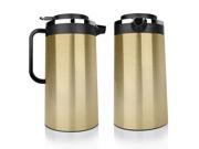 NUTRICHEF Nutrichef Electric Water Kettle Cordless Water Boiler Stainless Steel Gold