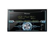 PIONEER FH X520UI Pioneer Double Din CD MP3 Receiver Aux Input USB MultiColor Illumination Remote