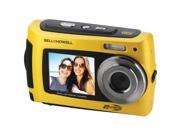 BELL HOWELL 2VIEW18 Y 2VIEW18 Dual Screen Waterproof HD Camera Yellow