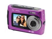 BELL HOWELL 2VIEW18 P 2VIEW18 Dual Screen Waterproof HD Camera Purple