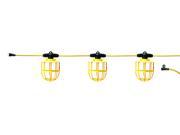 50 Ft Temporary Light String Linkable Work Construction Lighting TLS 50