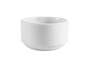 Harmony Pattern 12 Oz White Bouillon Bowls 36 Ct