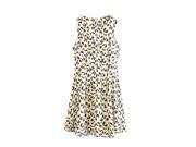 - @ Geometric Sleeveless Dress Printing Commuter