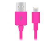 Naztech 12419 Apple Lightning 8 Pin Charge and Sync Cable Pink