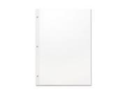 Reinforced Filler Paper Plain 20 lb. 11 x8 1 2 White