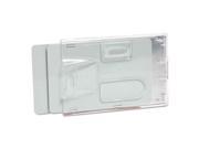 Sealable ID Card Holders Vertical 3 3 4 x2 5 8 50 PK CL