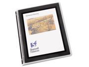Flexi-view Binder, 1/2" Capacity, Letter, 11"x8-1/2", Black Ave15767