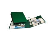 Heavy Duty Binder with One Touch EZD Rings 11 x 8 1 2 2 Capacity Green