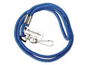 Standard Lanyard With Hook 36 L Nylon Blue