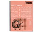 Design Vellum Field Book Grids 8 1 2 x 11 Clear 50 Sheets CLECVB8511G