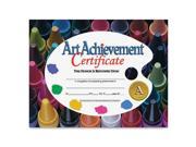 Art Achievement Certificate 30 PK Ast FLPVA570