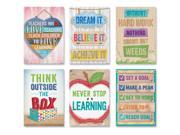 Creative Teaching Press Inspire U Poster Pack Motivation Multicolor CTC7284