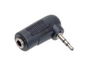 Hosa Technology 3.5 mm TRS to 2.5 mm TRS Right angle Adaptor