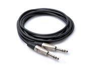 Hosa 3 Pro Balanced 1 4 TRS Male to 1 4 TRS Male Interconnect Audio Cable