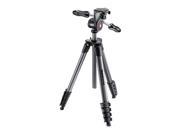 Manfrotto 5 Section Compact Advanced Aluminum Tripod 6.61lbs Capacity Black