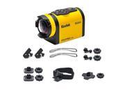 UPC 819900010862 product image for Kodak Pixpro SP1 - Aqua Sport Pack - Waterproof Action Digital Camera, Yellow | upcitemdb.com