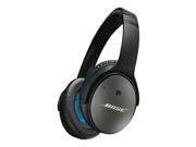 Bose Quiet Comfort 25 Acoustic Noise Cancelling Headphones Black iOS Devices