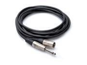 Hosa 15 Pro Unbalanced REAN 1 4 TS Male to 3 Pin XLR Male Audio Cable HPX 015