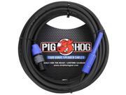 Pig Hog 50 Speakon to 1 4 14 Gauge Speaker Cable PHSC50S14