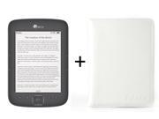 Image: JPEG/GIF/PNG/BMP Audio: MP3/AAC Screen Size: 6" Screen Type: E-Ink Grey Scale: 16-level gray scale Internal Memory: 4GB Card Reader: Micro SD Function: E-Book Reader