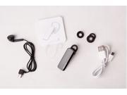 CORN Black Bluetooth 4.0 EDR technology Headset Earhook over 10 hours Of Talk Time with Dual microphones