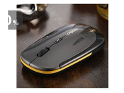 NEW 2.4G Rapoo 3500 Ultra Slim USB Wireless Laser Mouse Grey