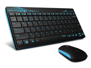 Rapoo X221 2.4GHz Wireless Compact Ultra slim Keyboard Mouse Bundle For PC Notebook