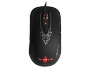 SteelSeries Diablo III 62151 Black 8 Buttons 1 x Wheel USB Wired Laser 5700 dpi Gaming Mouse