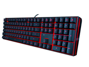 i rocks IK6 Crystal Transparent Borderless Casing Mechanical like Switches Anti Ghosting Gaming Keyboard