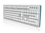 i rocks IK10 Tactile Touch Reinforced Keycaps Anti ghosting Mechanical like Feel Gaming Keyboard