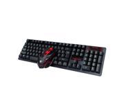CORN 2.4GHz Wireless Gaming Keyboard Mouse With Unique Ergonomic Design Suspension Buttons Energy Saving Technology
