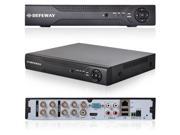 DEFEWAY 8CH D1 960H 1080P HDMI Output CCTV DVR network video Recorder 3G WIFI e cloud Hybrid DVR NVR home Security system no HDD included