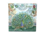 Punch Studio Luncheon Napkins- #53664 Royal Peacock