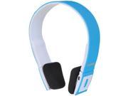 Sylvania SBT214 BLUE Bluetooth Headphones with Microphone Blue