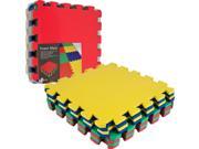 Tg Multi Color Eva Foam Exercise Mat 8 Pc