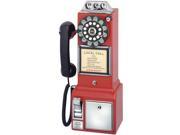 Crosley 1950 s Pay Phone Red