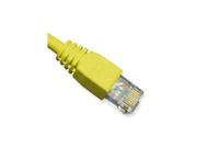PATCH CORD CAT 6 BOOTED 1 FT YELLOW ICPCSK01YL