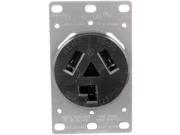 5207 SINGLE FLUSH DRYER RECEPTACLE 3 WIRE