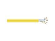 Black Box CAT5e Value Line Solid Bulk Cable CM 1000 ft. 304.8 m Yellow