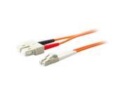 AddOncomputer.com 20m Multi Mode fiber MMF Duplex SC SC OM1 Orange Patch Cable