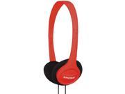 KOSS 184987 KPH7 On Ear Headphones Red