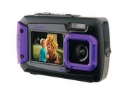 COLEMAN 2V9WP-P 20.0 Megapixel Duo2 Dual-Screen Waterproof Digital Camera (Purple)