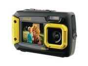 COLEMAN 2V9WP Y 20.0 Megapixel Duo2 Dual Screen Waterproof Digital Camera Yellow