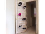 Lavish Home Over the Door Shoe Rack Organizer Fits 36 Shoes