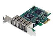 StarTech.com 7 Port PCI Express Low Profile High Speed USB 2.0 Ad ...