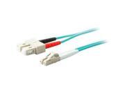 15M 10GB LOMM FIBER OPTIC PATCH CABLE OM3 DUPLEX LC/SC 50/125 AQUA ADD-SC-LC-15M5OM3 15M 10GB LOMM FIBER OPTIC PATCH CABLE OM3 DUPLEX LC/SC 50/125 AQUA ADD-SC-LC-15M5OM3