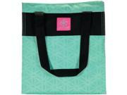 GAIAM 31612 Teal Flower of Life Lunch Tote
