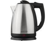 BRENTWOOD KT 1800 2L Stainless Steel Electric Cordless Tea Kettle