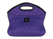 GAIAM 31573 Purple Flower of Life Lunch Clutch