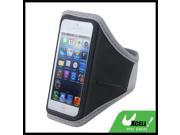 Adjustable Gray Running Exercise Gym Armband Case Cover Pouch for iPhone 5 5G